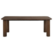 Faulkner 84-inch Extension Wood Dining Table Brown Oak - 115601