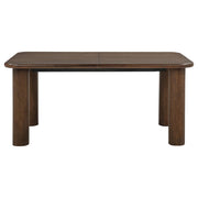 Faulkner 84-inch Extension Wood Dining Table Brown Oak - 115601