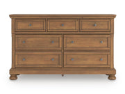 Feddinger California King Panel Storage Bed, Dresser and Nightstand - PCB779B20