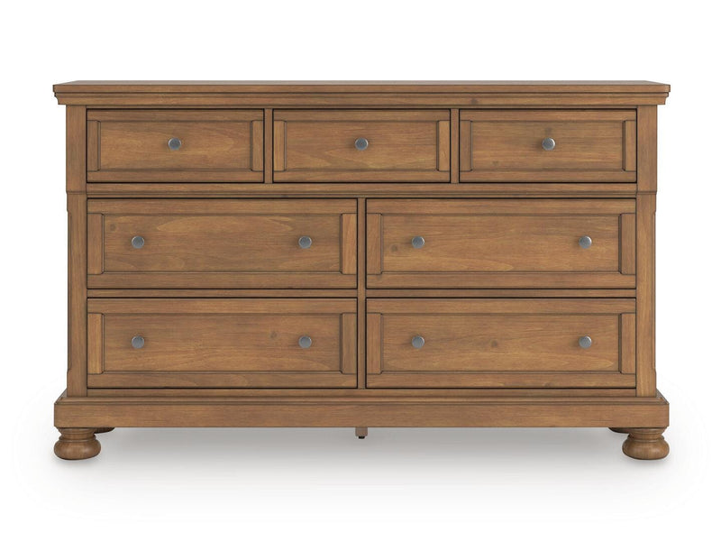 Feddinger California King Panel Storage Bed, Dresser and Nightstand - PCB779B20