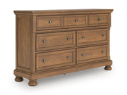 Feddinger California King Panel Storage Bed, Dresser and Nightstand - PCB779B20