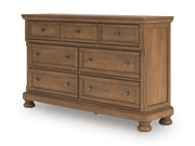 Feddinger California King Panel Storage Bed, Dresser and Nightstand - PCB779B20