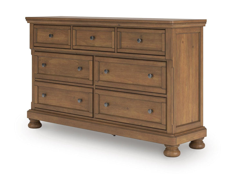 Feddinger California King Panel Storage Bed, Dresser and Nightstand - PCB779B20