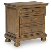 Feddinger King Panel Bed, Dresser, Mirror, Chest and 2 Nightstands - PCB779B22