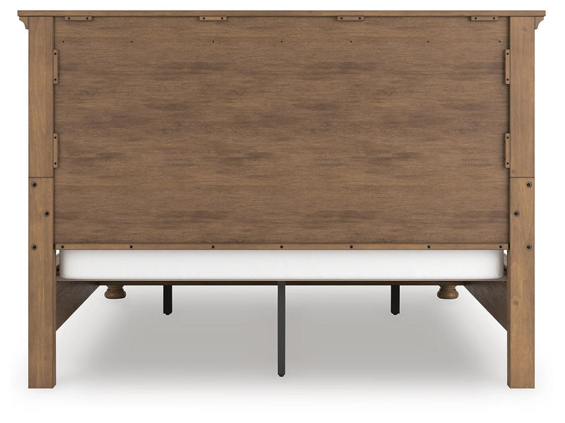 Feddinger Medium Brown California King Panel Storage Bed - PCB779B13