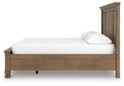 Feddinger Medium Brown California King Panel Storage Bed - PCB779B13