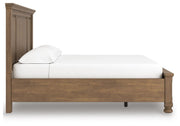 Feddinger Medium Brown California King Panel Storage Bed - PCB779B13