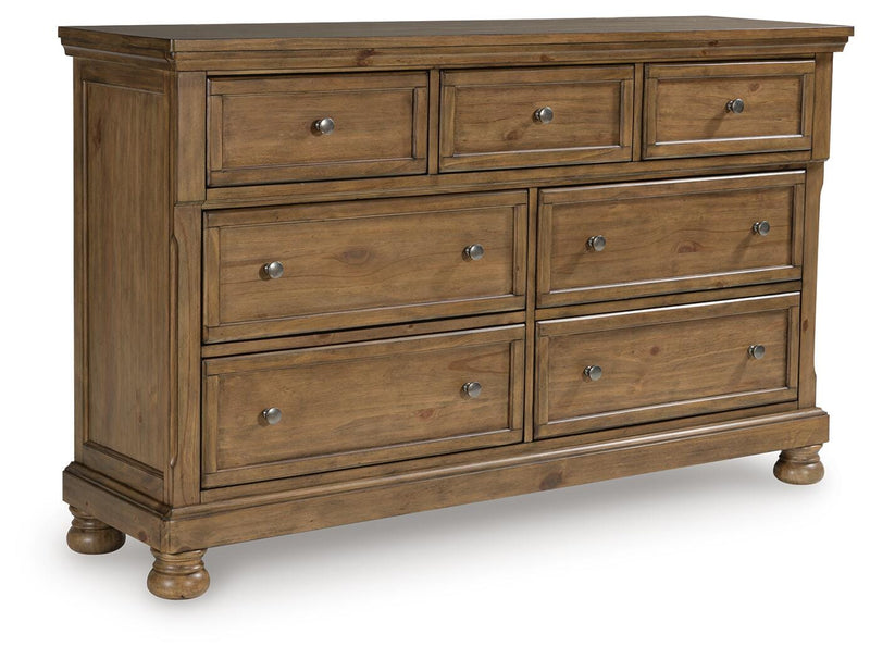 Feddinger Medium Brown Dresser - PCB779-31