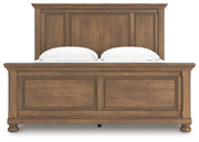 Feddinger Medium Brown King Panel Bed - PCB779B6