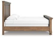 Feddinger Medium Brown King Panel Bed - PCB779B6