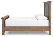 Feddinger Medium Brown Queen Panel Bed - PCB779B2