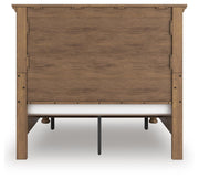 Feddinger Medium Brown Queen Panel Storage Bed - PCB779B11