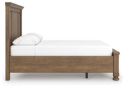 Feddinger Medium Brown Queen Panel Storage Bed - PCB779B11