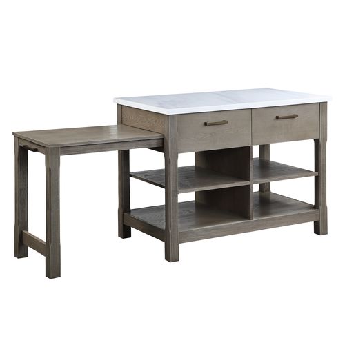 Feivel Kitchen Island W/Pull Out Table - DN00307