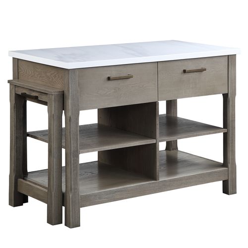 Feivel Kitchen Island W/Pull Out Table - DN00307