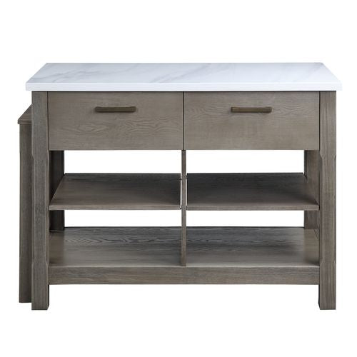 Feivel Kitchen Island W/Pull Out Table - DN00307