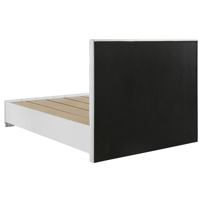Felicity 4-piece Eastern King Platform Bedroom Set White - 203510KE-S4
