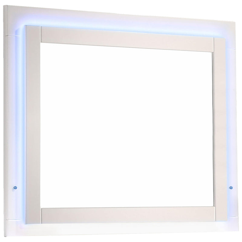 Felicity 5-piece Full Bedroom Set White High Gloss - 203500F-S5L
