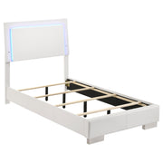 Felicity 5-piece Twin Bedroom Set White High Gloss - 203500T-S5
