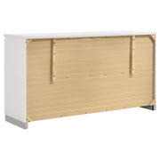 Felicity 5-piece Twin Bedroom Set White High Gloss - 203500T-S5