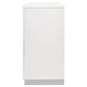 Felicity 6-drawer Dresser White High Gloss - 203503