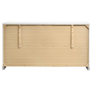 Felicity 6-drawer Dresser White High Gloss - 203503