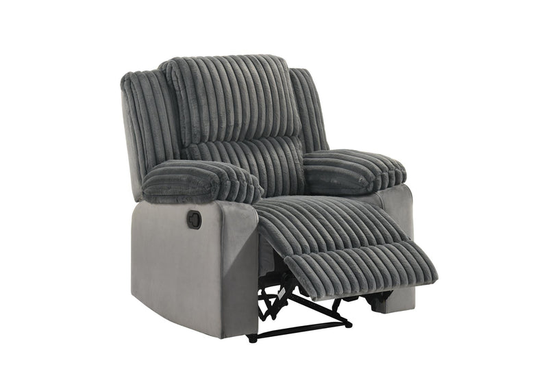 Felix - Gray Manual Recliner - L629-R