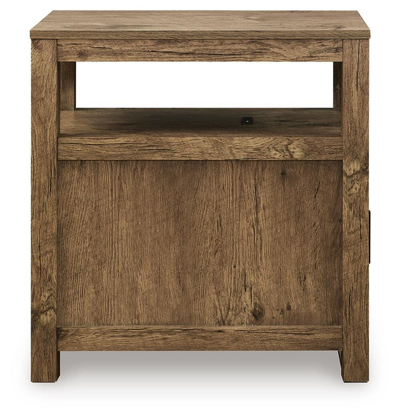 Fendenmore Brown Chairside End Table - T190-117