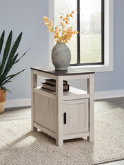 Fendenmore Brown Gray/Antique White Chairside End Table - T190-217