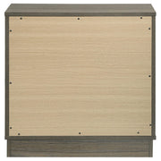 Fenwick 2-drawer Nightstand Bedside Table Grey Oak - 224982