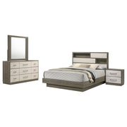 Fenwick 4-piece California King Bedroom Set Grey Oak - 224981KW-S4