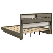 Fenwick 4-piece Eastern King Bedroom Set Grey Oak - 224981KE-S4