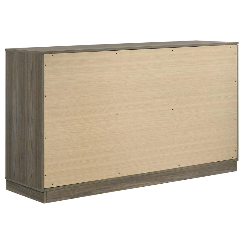 Fenwick 4-piece Eastern King Bedroom Set Grey Oak - 224981KE-S4