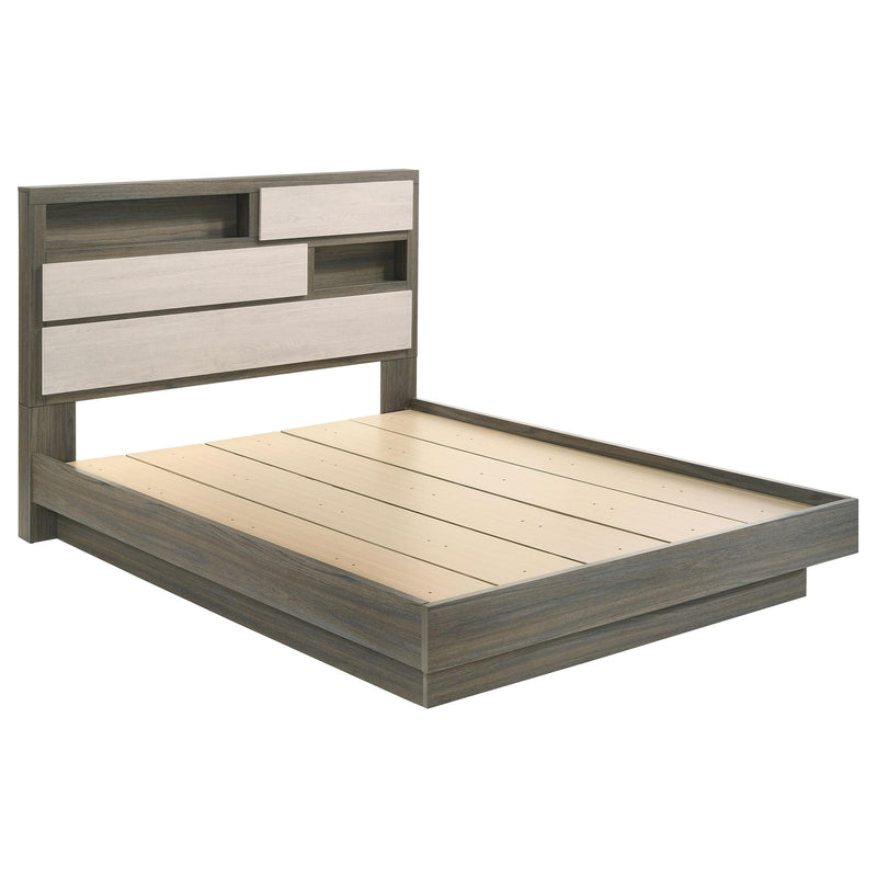 Fenwick 4-piece Queen Bedroom Set Grey Oak - 224981Q-S4