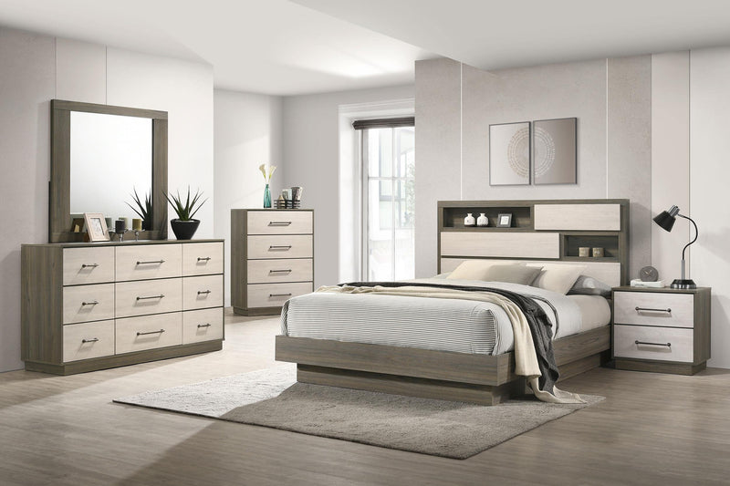 Fenwick 5-piece California King Bedroom Set Grey Oak - 224981KW-S5