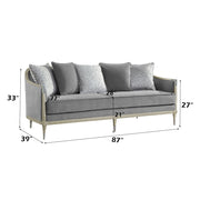 Fernando Sofa w/5 Pillows - LV04820