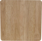 Ferrara Marble Base And Oak Wood Top Coffee Table in Beige - 99009Beige-CT