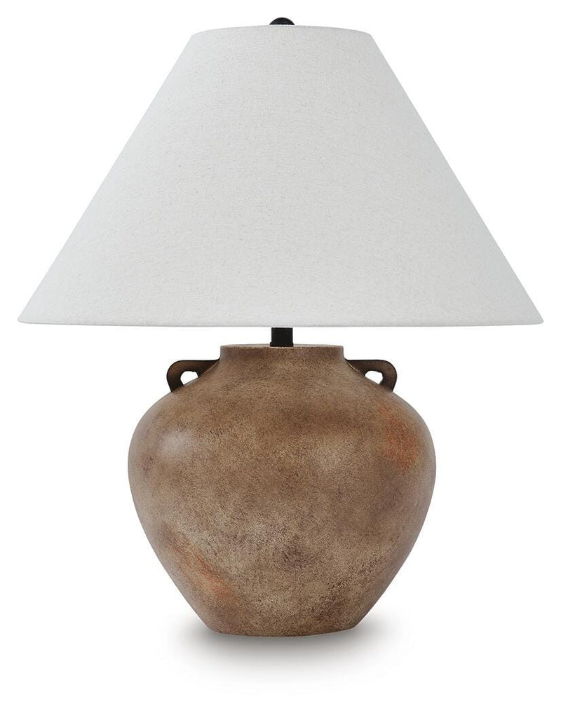 Ferrilby Antique Beige Table Lamp - L236064