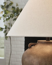 Ferrilby Antique Beige Table Lamp - L236064