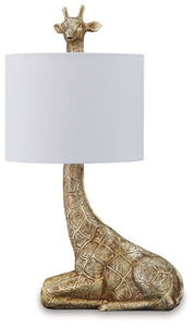 Ferrison 2-Piece Table Lamp Set in Gold Finish - PKG019352