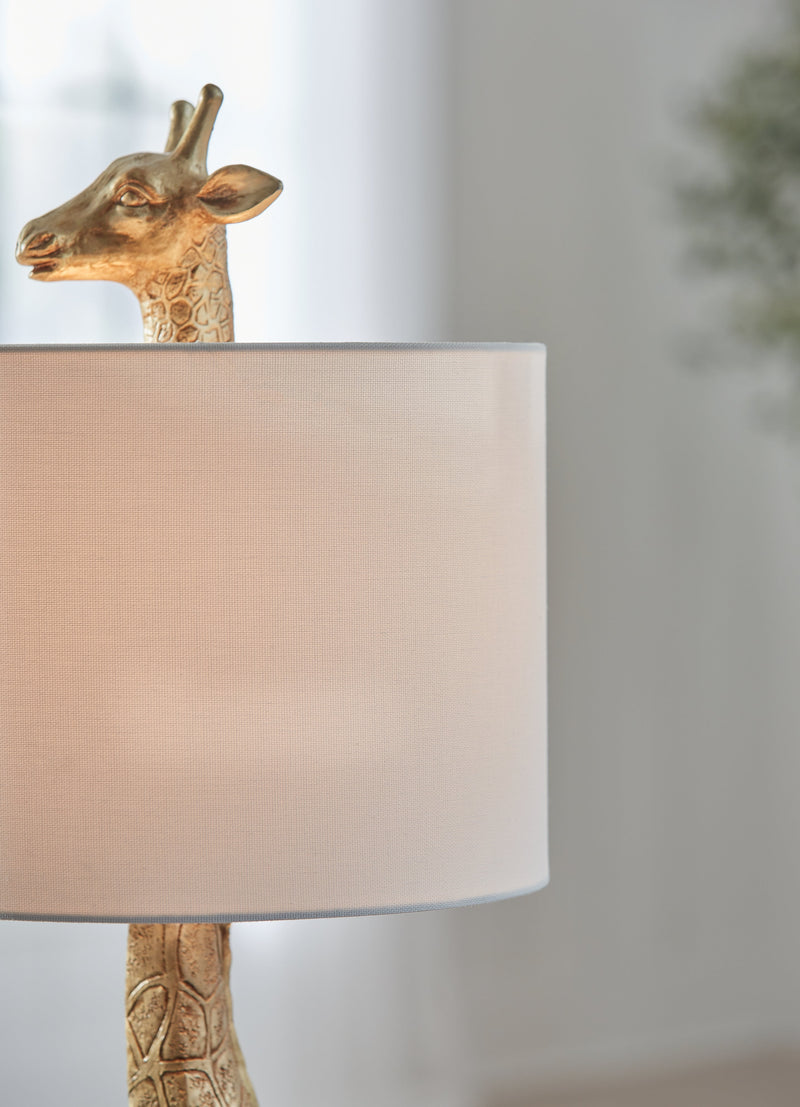 Ferrison 2-Piece Table Lamp Set in Gold Finish - PKG019352