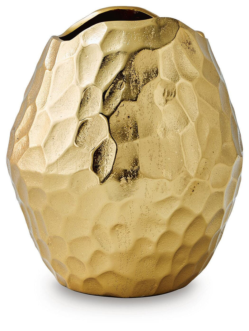 Ferryndale Gold Finish Vase - A2000938