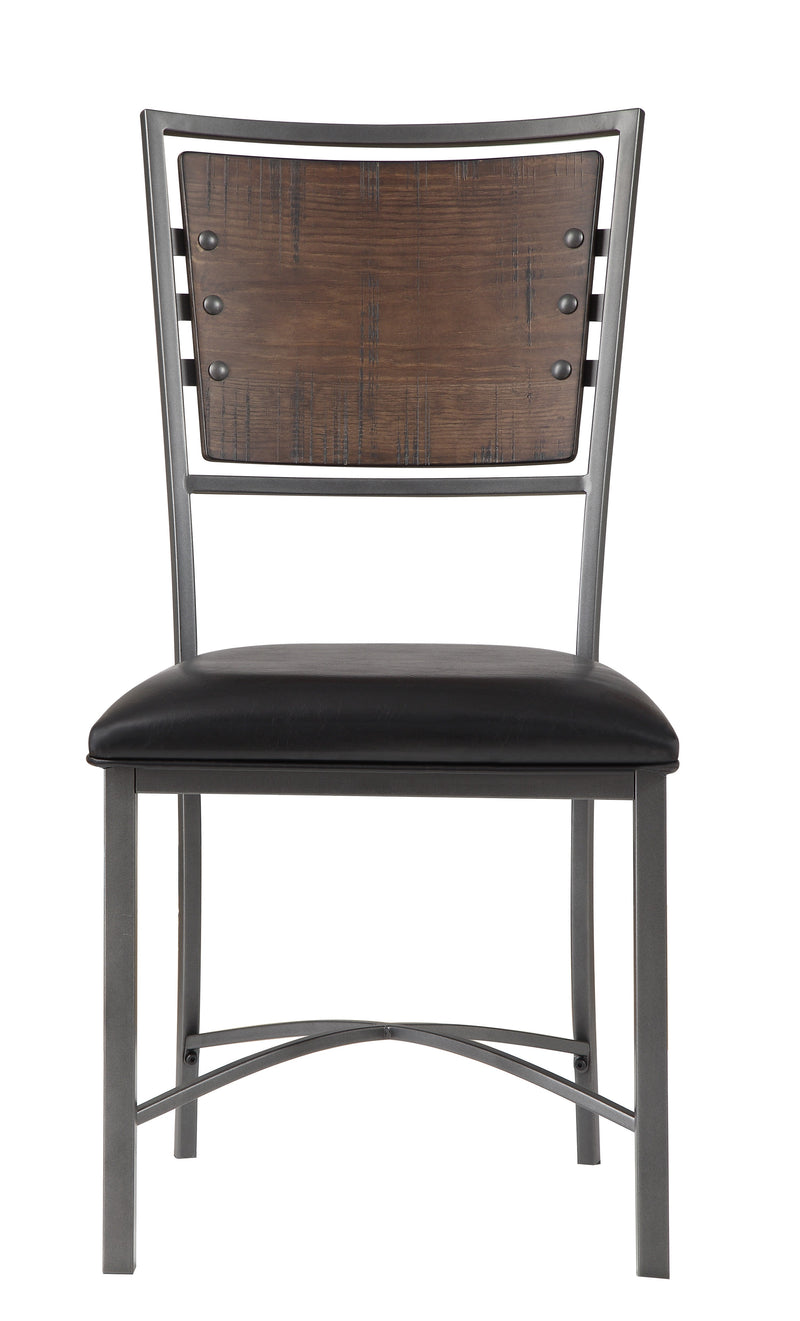 Fideo Brown/Gray Round Dining Set - Gate FurnitureDining Room Set