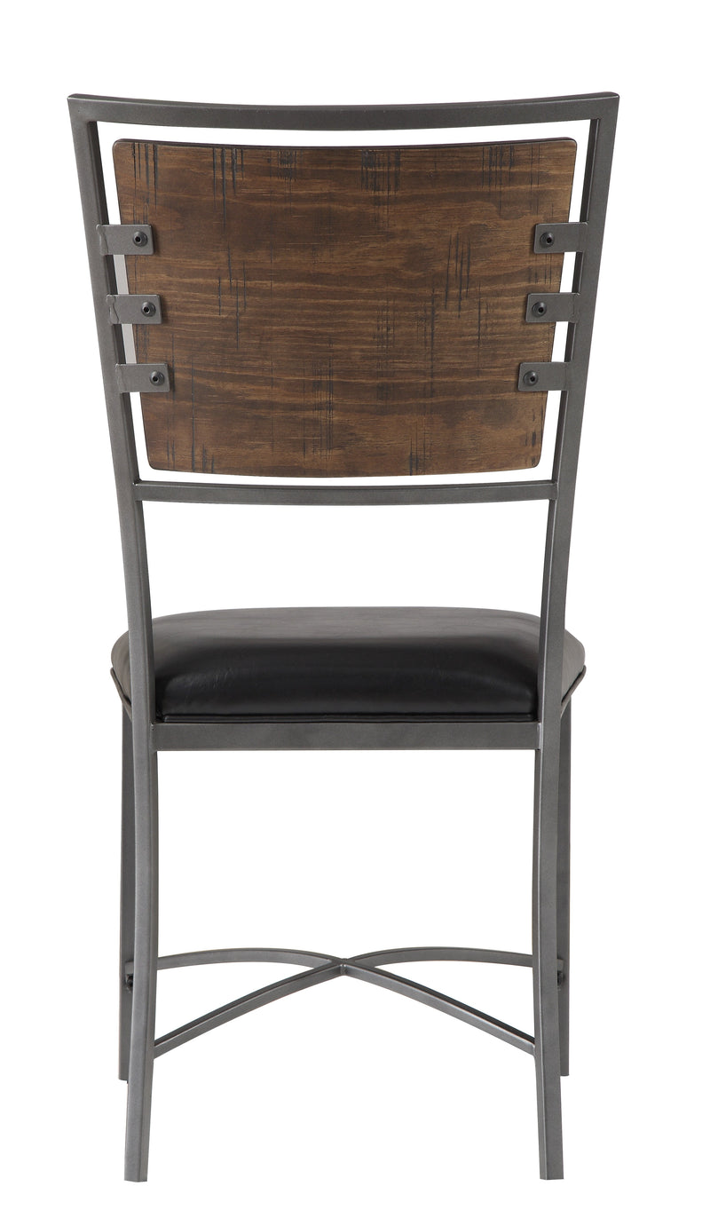 Fideo Brown/Gray Round Dining Set - Gate FurnitureDining Room Set