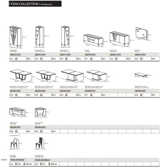 Fidia Dining room SET - p13567