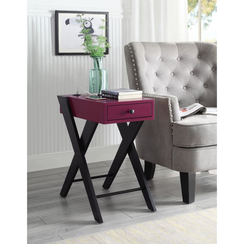Fierce Accent Table W/USB - 97737