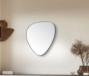 Finch Iron Frame Mirror in Black - 419Black-24M
