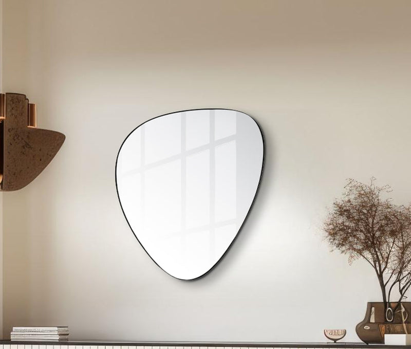 Finch Iron Frame Mirror in Black - 419Black-36M