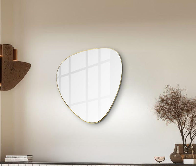 Finch Iron Frame Mirror in Gold - 419Gold-24M