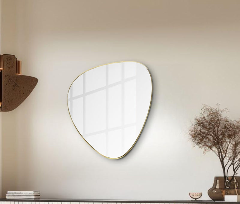 Finch Iron Frame Mirror in Gold - 419Gold-30M